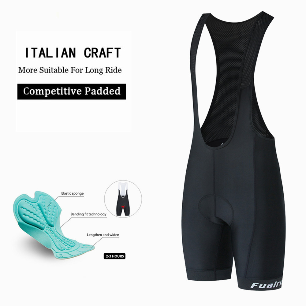 Mountain Biking Underwear - กางเกงปั่นจักรยาน Tour Giro D'Italia แบบมีสายเอี๊ยม ระบายอากาศได้ดี