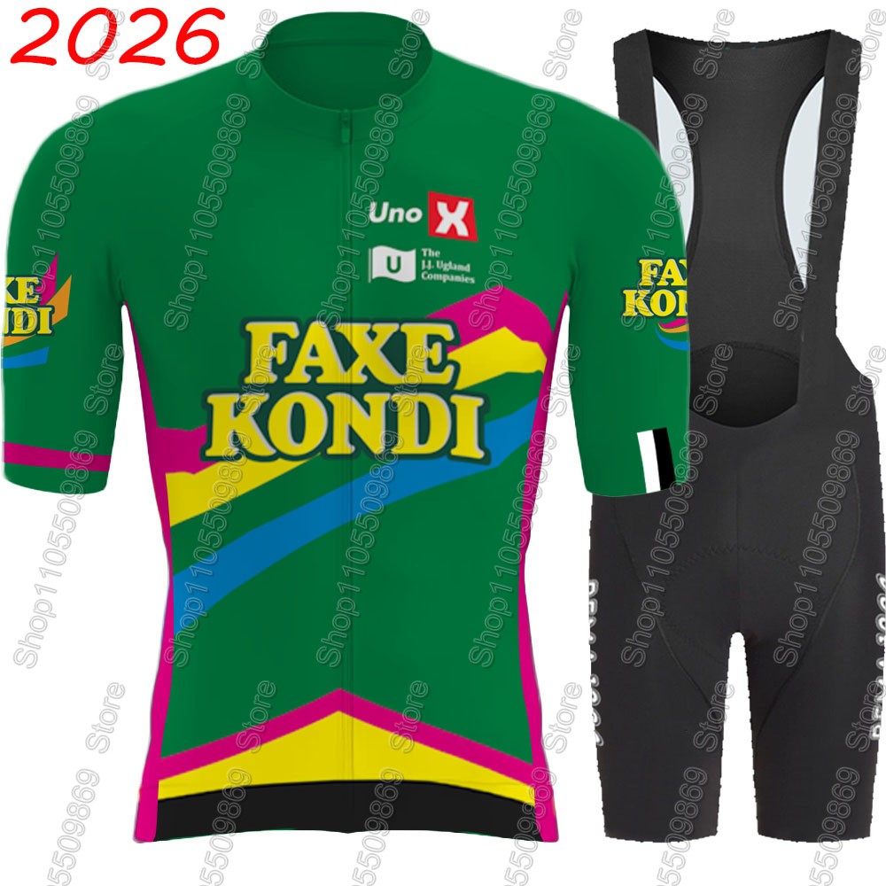 Mountain Biking Wallpaper - ชุดเสื้อปั่นจักรยาน UNO X 2026 Pro Team