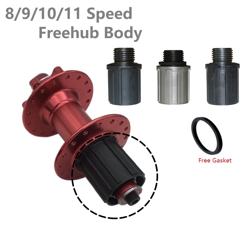 Cassette 11 Speed - จักรยานด้านหลัง CASSETTE Freehub Body ฐาน 8/9/10/11