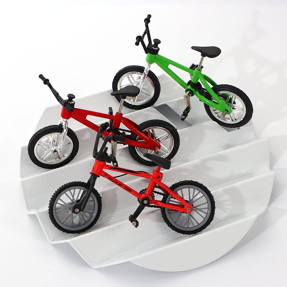 Picture Of Mountain Biking - จักรยาน BMX ของเล่นโมเดลจักรยานขนาดเล็กพร้อมเชือกเบรคการเคลื่อนไหวการทำงานจักรยานเสือภูเขาของขวัญสำหรับเด็กของเล่นสำหรับเด็กผู้ชาย