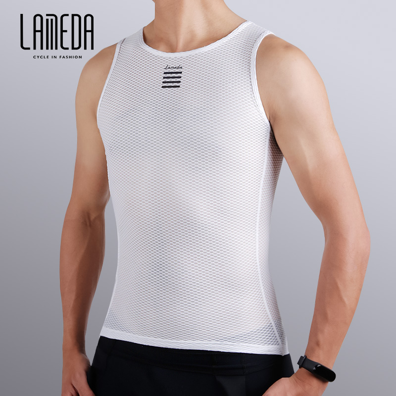 Mountain Biking Underwear - LAMEDA เสื้อเหงื่อดูดซับเหงื่อขี่จักรยานเสื้อกั๊กชุดชั้นในผู้ชาย Road Mountain จักรยานขี่จักรยานเสื้อผ้าเสื้อแขนสั้น