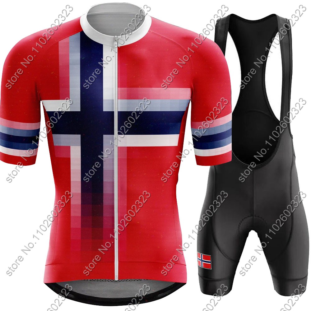 Mountain Biking Wallpaper - 2024 Norway ชุดทีมชาติเสื้อเจอร์ซีย์นักปั่นเสื้อผ้าสำหรับปั่นจักรยานเสือภูเขาชุดปั่นจักรยานเสือภูเขากางเกงขาสั้น