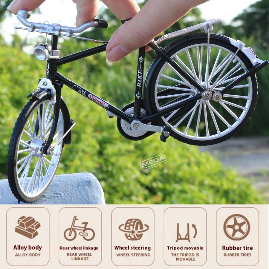 โมเดลจักรยานเสือภูเขาจิ๋ว โลหะ - Picture Of Mountain Biking บทวิจารณ์และราคา