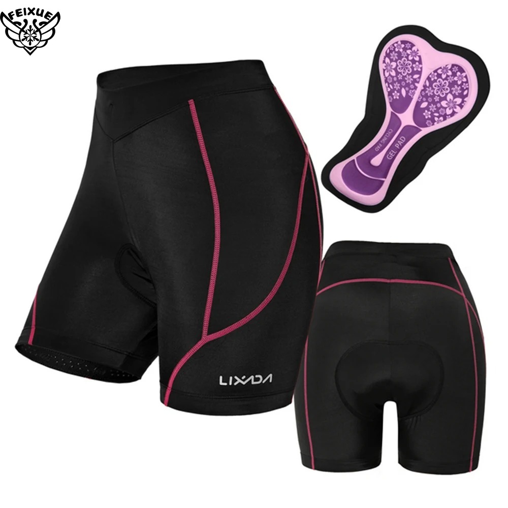 กางเกงปั่นจักรยานผู้หญิงแบบมีแ - Mountain Biking Underwear บทวิจารณ์และราคา