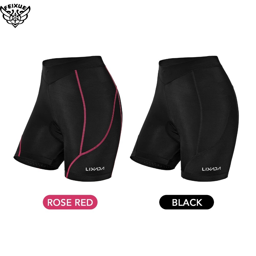 กางเกงปั่นจักรยานผู้หญิงแบบมีแ - Mountain Biking Underwear บทวิจารณ์และราคา