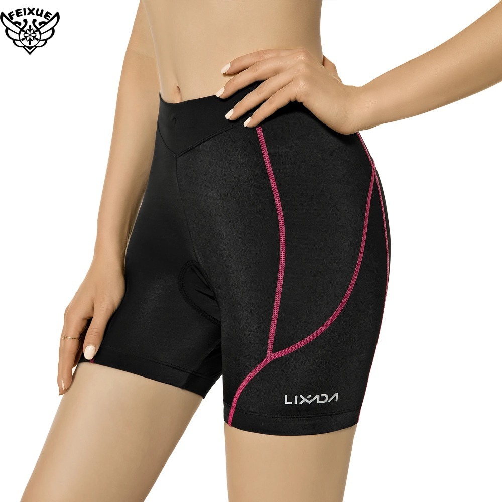 กางเกงปั่นจักรยานผู้หญิงแบบมีแ - Mountain Biking Underwear บทวิจารณ์และราคา