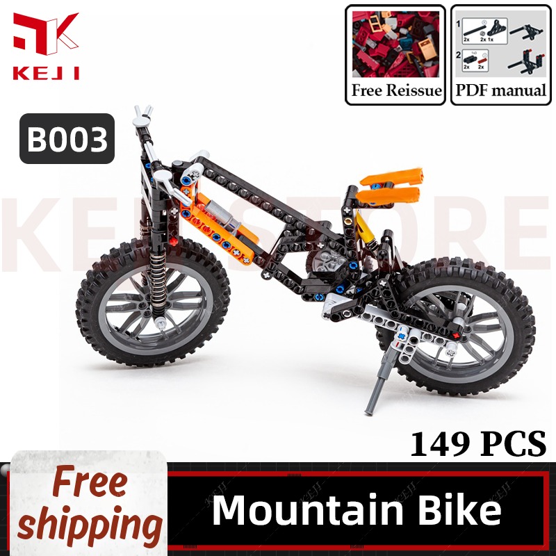 Keji โมเดลรถมอเตอร์ไซค์ทางวิบา - Mountain Biking Jumps บทวิจารณ์และราคา
