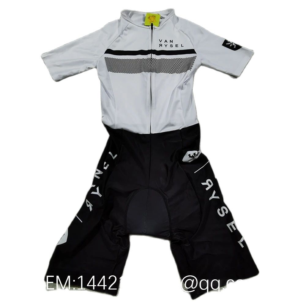 ชุดไตรแอธลีตแบบชิ้นเดียวสีขาว/ - Mountain Biking Jumps บทวิจารณ์และราคา