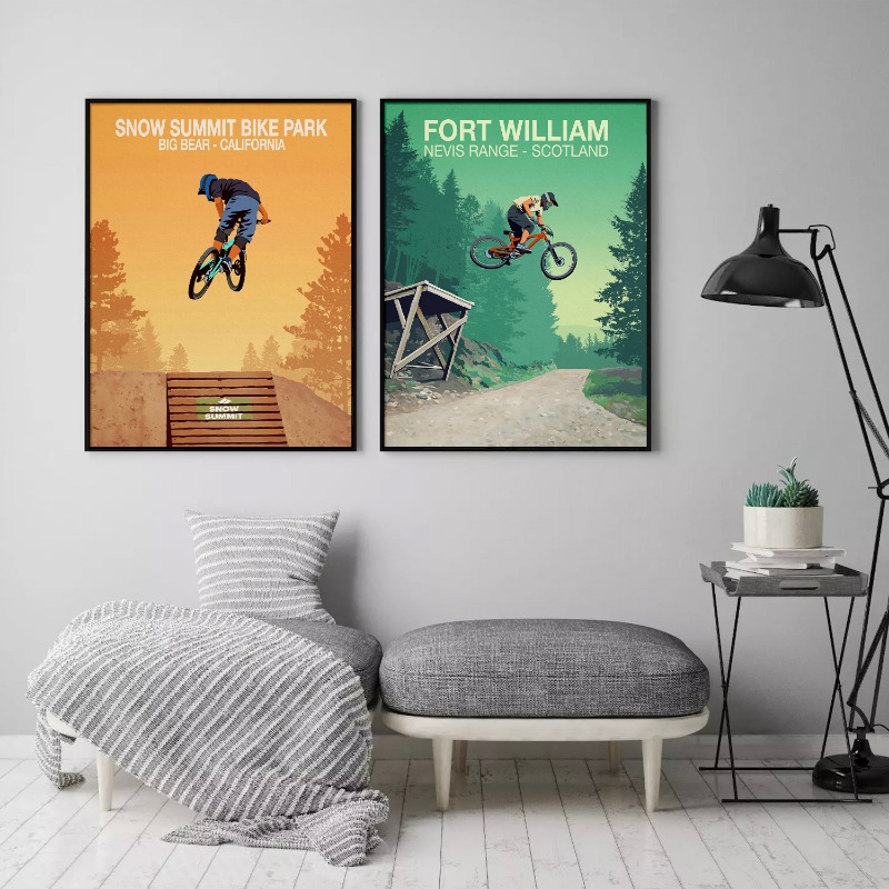 จักรยานเสือภูเขา Trail โปสเตอร - Picture Of Mountain Biking บทวิจารณ์และราคา