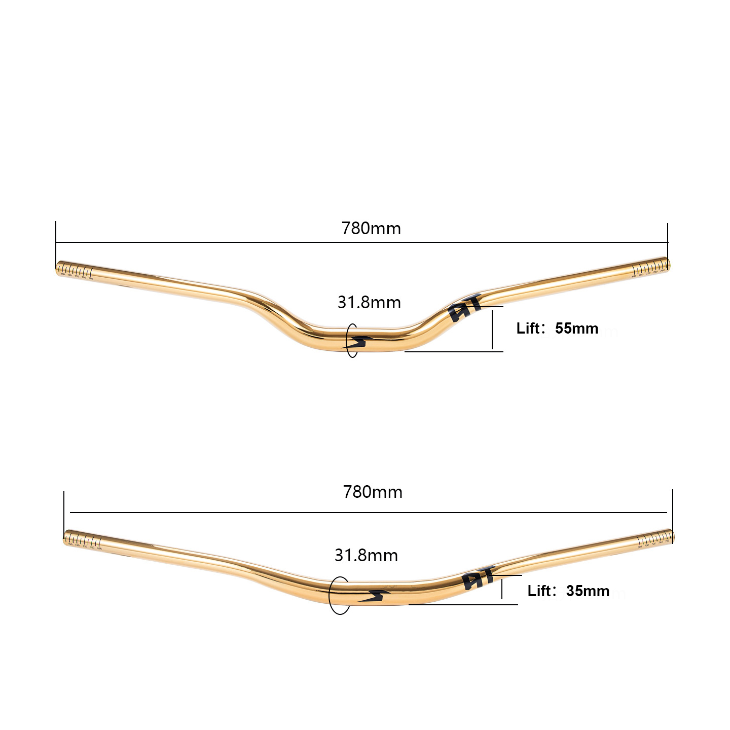 แฮนด์จักรยานอะลูมิเนียมอัลลอย  - Mountain Biking Jumps บทวิจารณ์และราคา