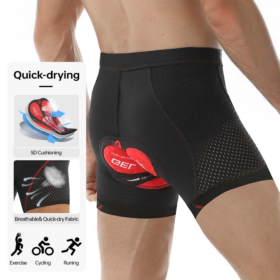 X-TIGER ผู้ชายชุดชั้นในขี่จักร - Mountain Biking Underwear บทวิจารณ์และราคา