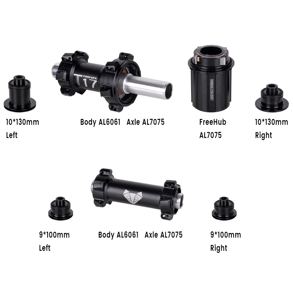 Trifox ดุมจักรยานเสือหมอบ6ล้อต - Cassette 11 Speed บทวิจารณ์และราคา